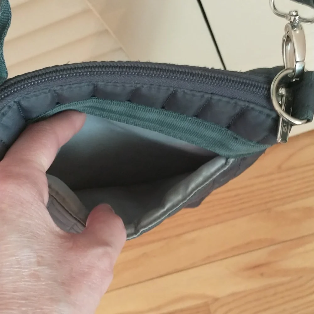 Lug Skipper‎ Shoulder Pouch In Fog Gray Crossbody Bag